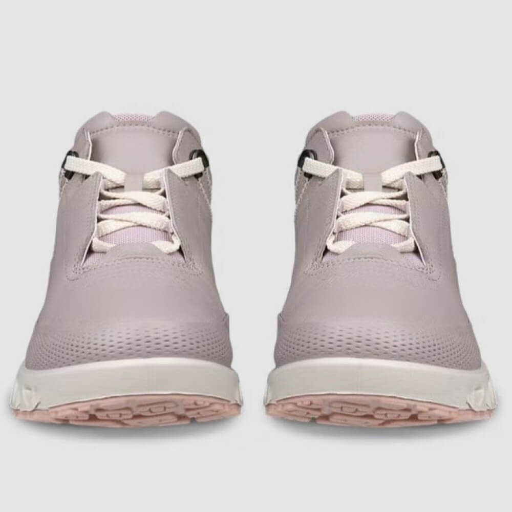 ECCO Multi-Vent 880123 Gore-Tex Walking Shoe Grey Rose Leather