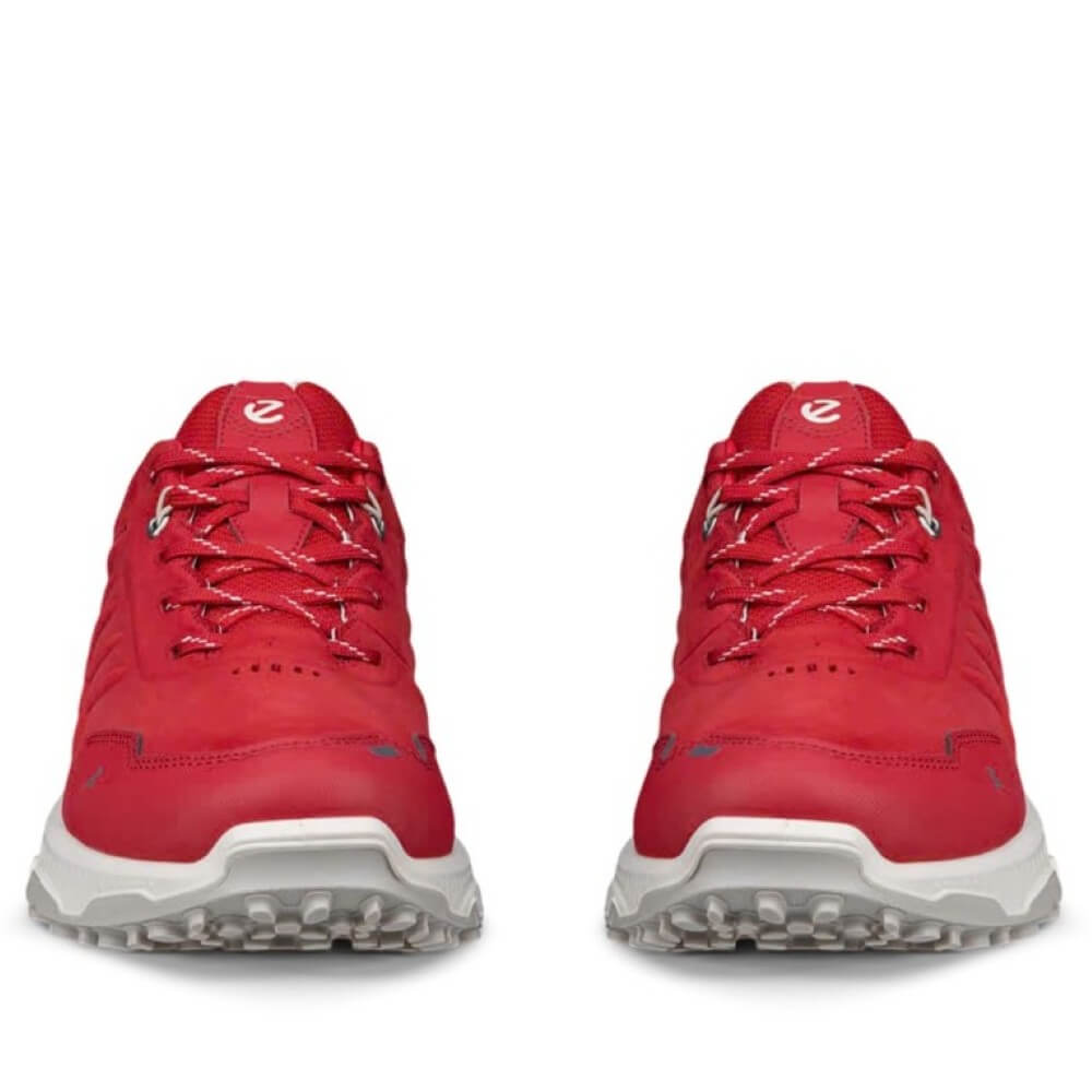 ECCO Receptor Xp 854323 Chili Red Nubuck Outdoor Waterproof Shoe