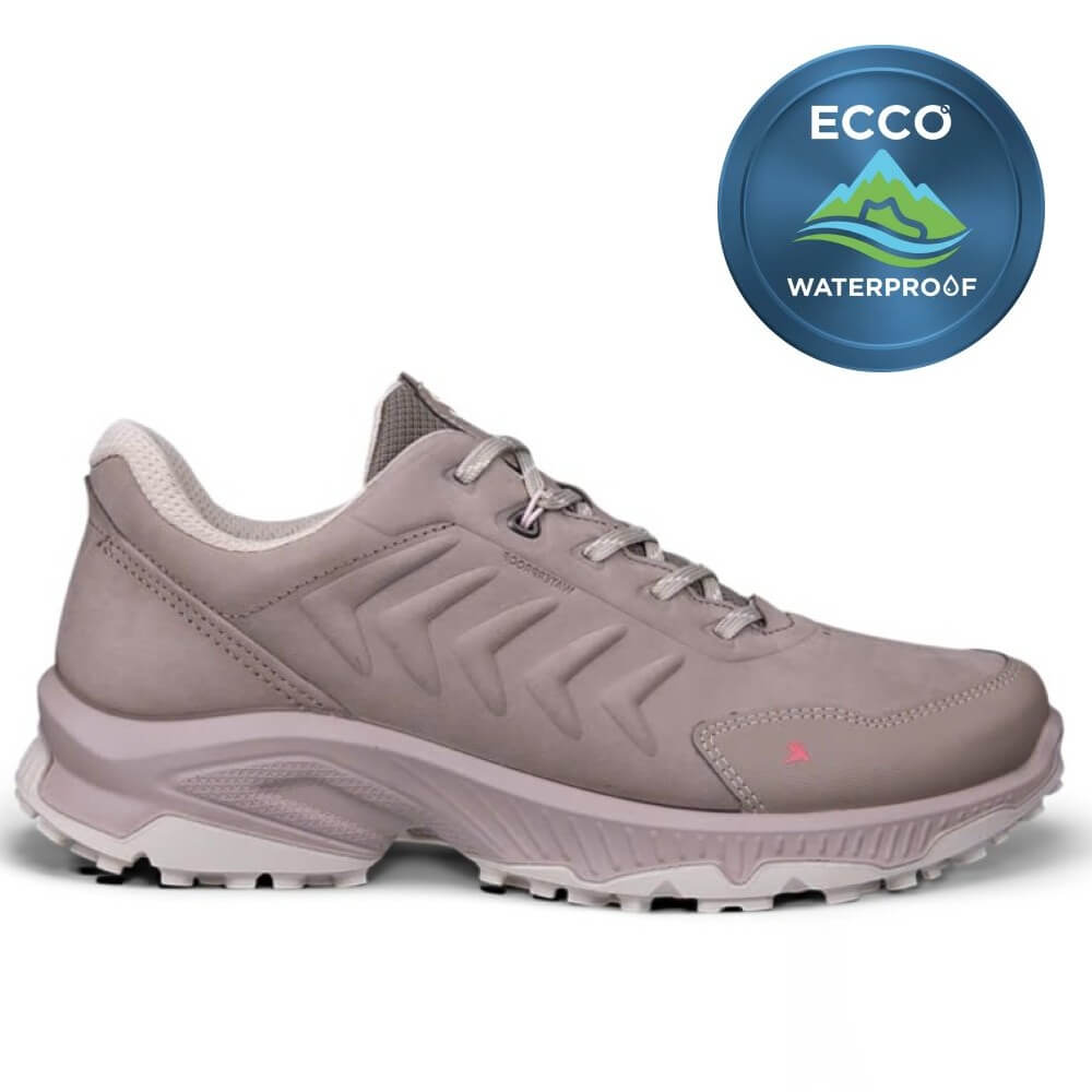 ECCO Receptor Xp 854323 Falcon Grey Nubuck Outdoor Waterproof Shoe