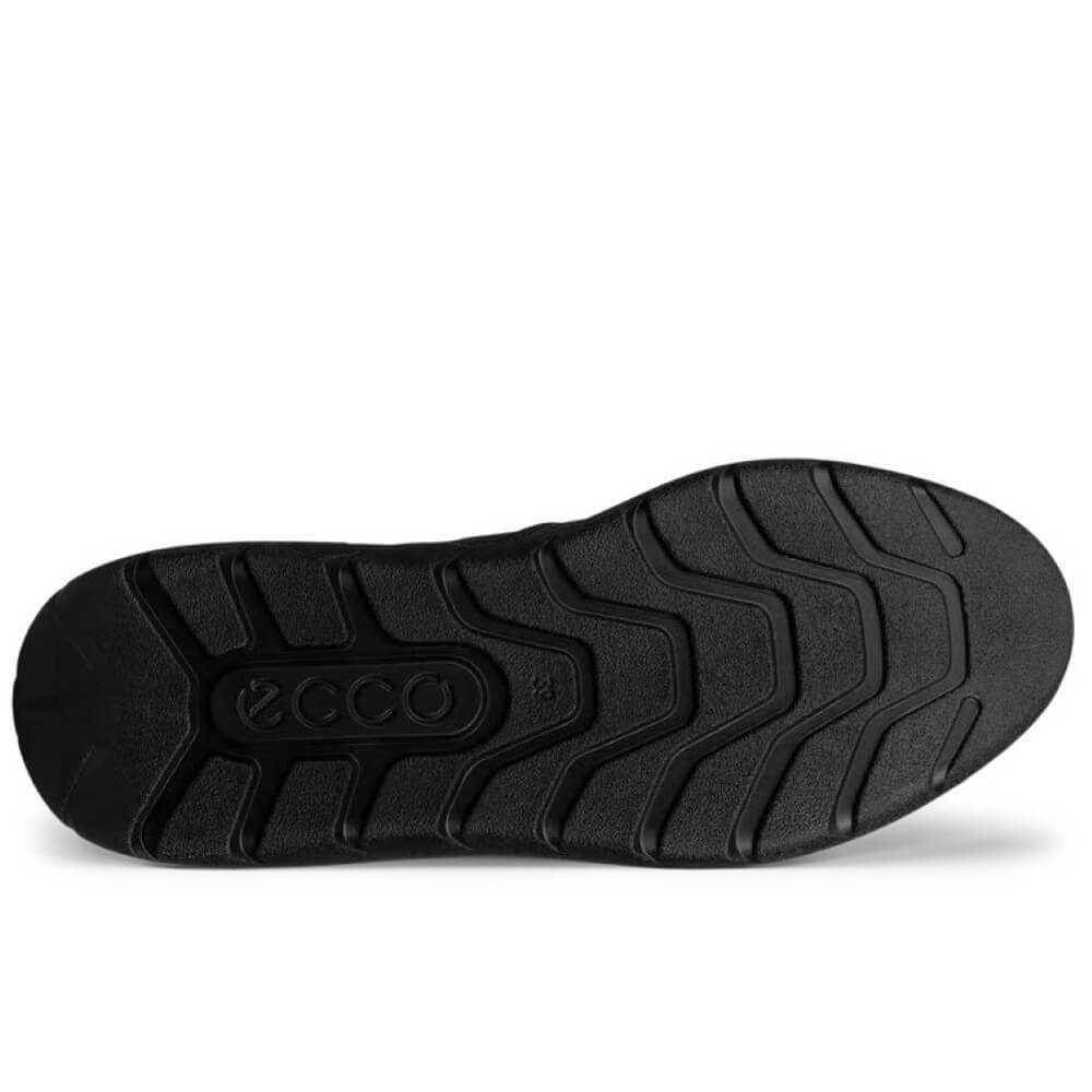 ECCO Valerie 239823 Black Leather Waterproof Trainer