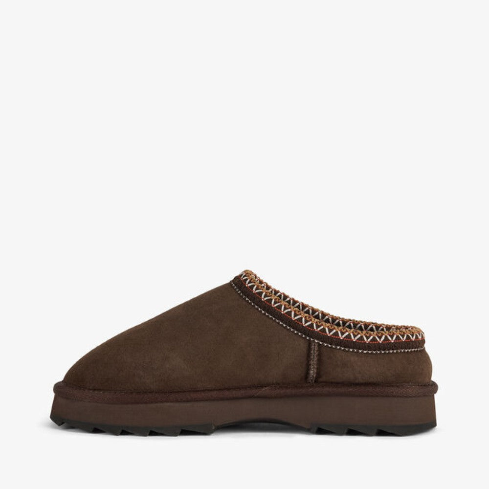 EMU Sharky Scuff Chocolate Brown Sheepskin Slippers