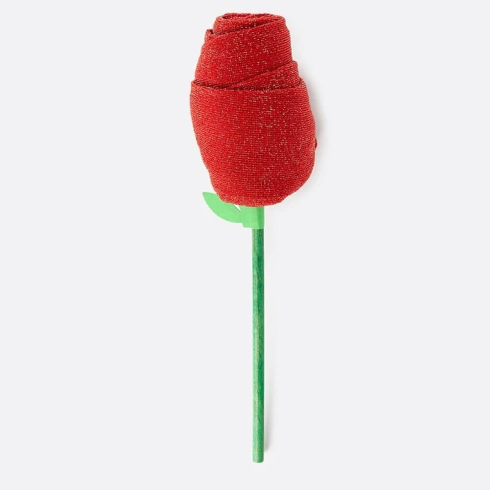 Eat My Socks Pretty Red Rose