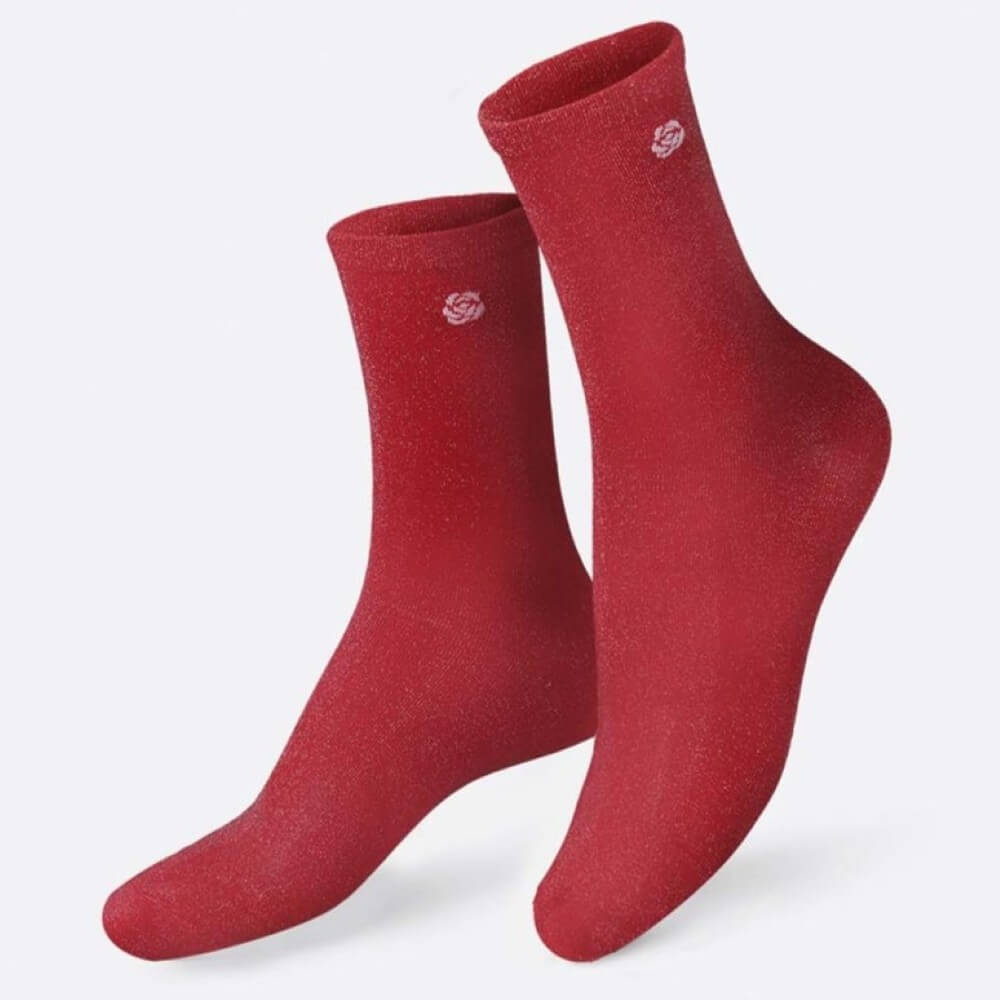 Eat My Socks Pretty Red Rose