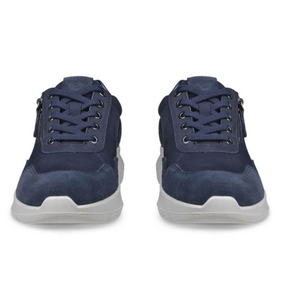 Ecco Valerie 239803 Navy Nubuck Leather Trainer