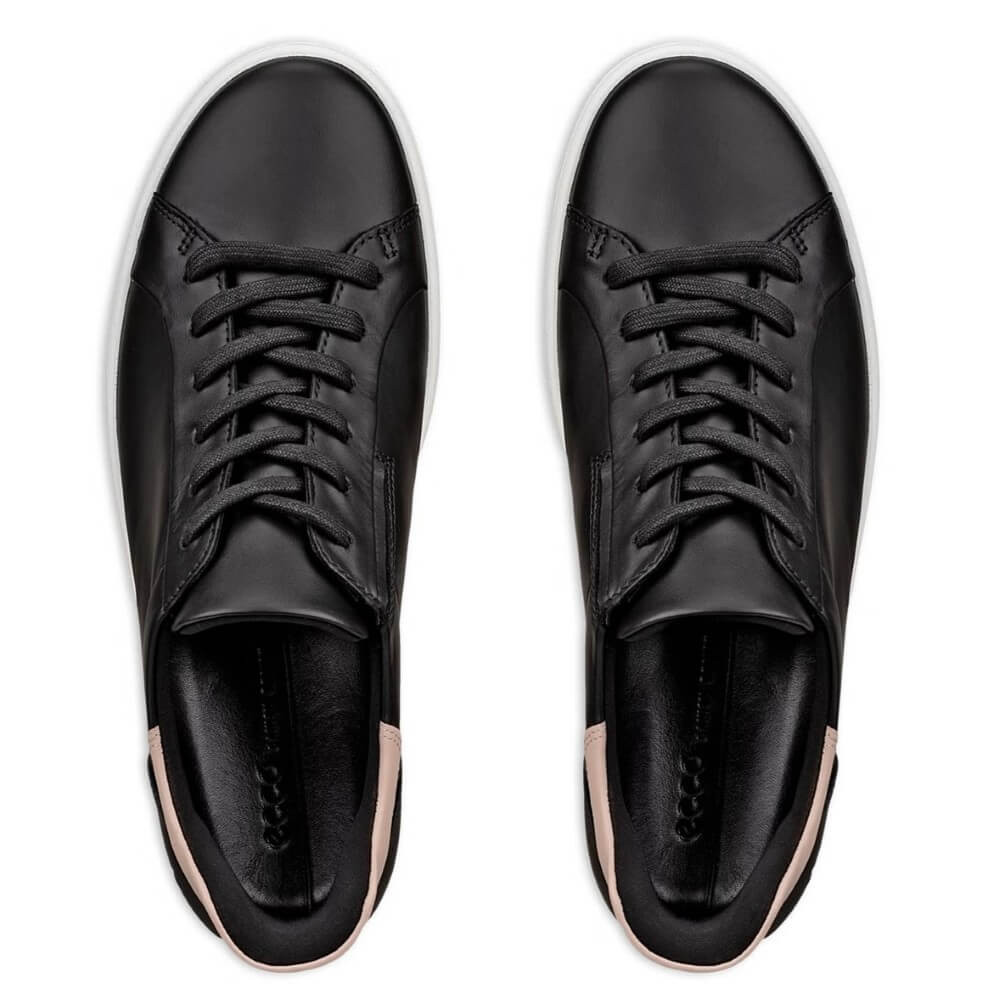 Ecco Soft 7 Sneaker 470843 Black/Rose Dust