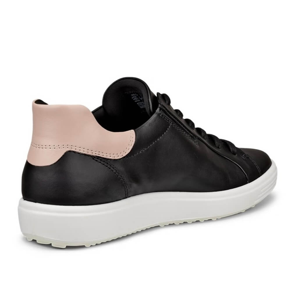 Ecco Soft 7 Sneaker 470843 Black/Rose Dust