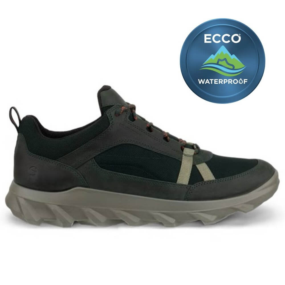 Ecco MX Waterproof Walking Shoe 820324 Sea Tangle Green