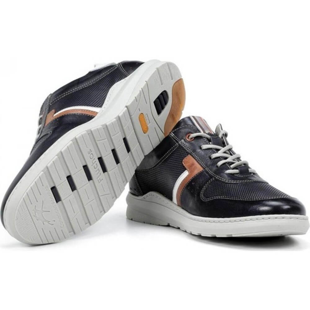 Fluchos Jack F1162 Laced Shoe Navy Leather