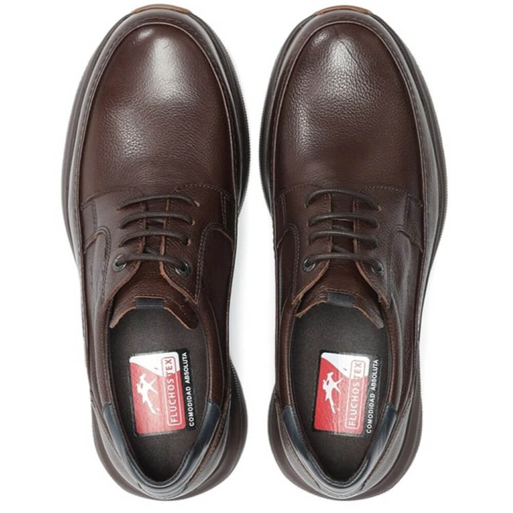 Fluchos Triton F2065 Waterproof Leather Laced Shoe Espresso