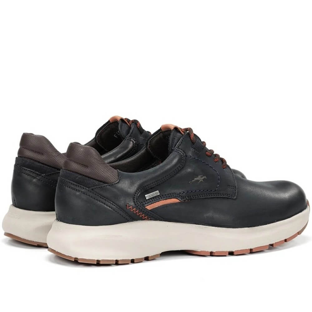 Fluchos Triton TEX F2067 Waterproof Leather Laced Shoe Navy