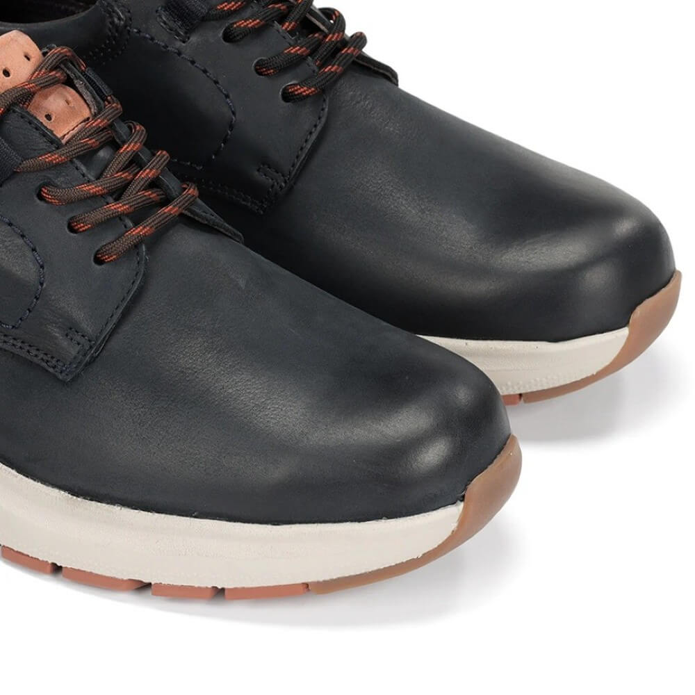 Fluchos Triton TEX F2067 Waterproof Leather Laced Shoe Navy