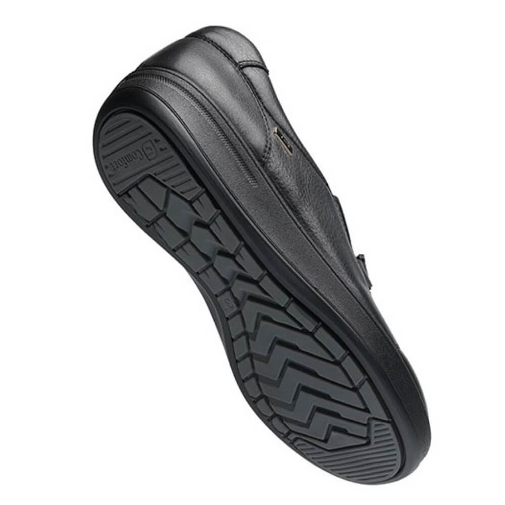 G Comfort Leather Slip-on P-6503S Black