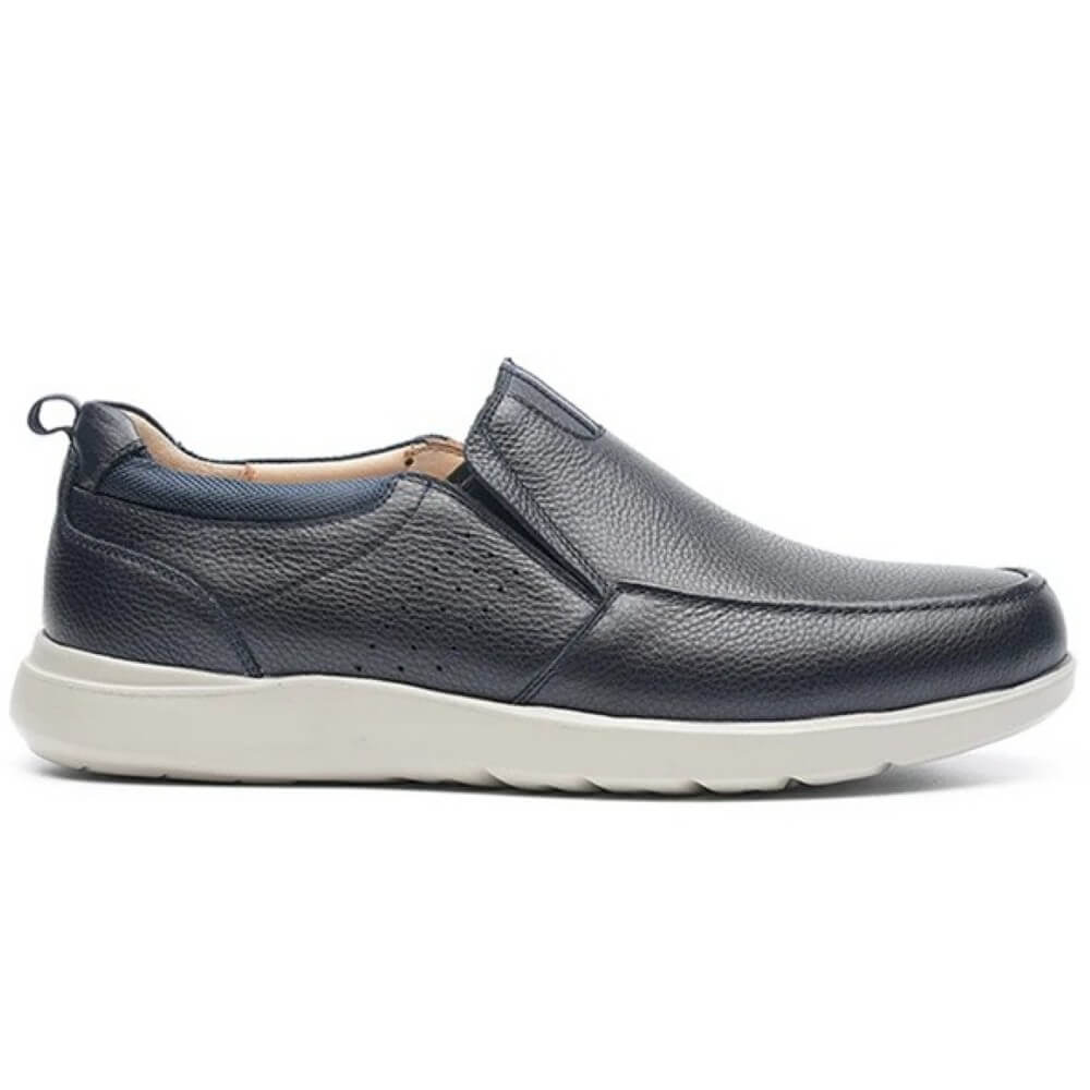 G Comfort Leather Slip-on S-8951L-NAVY