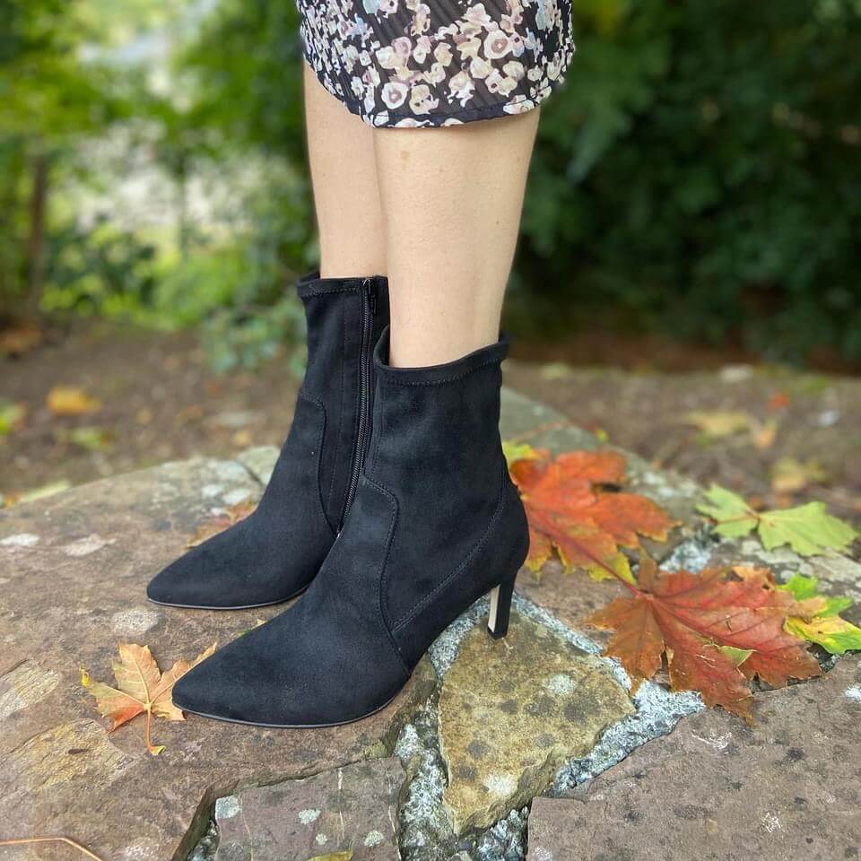 Gabor 95.881 Sock Boot-BLACK