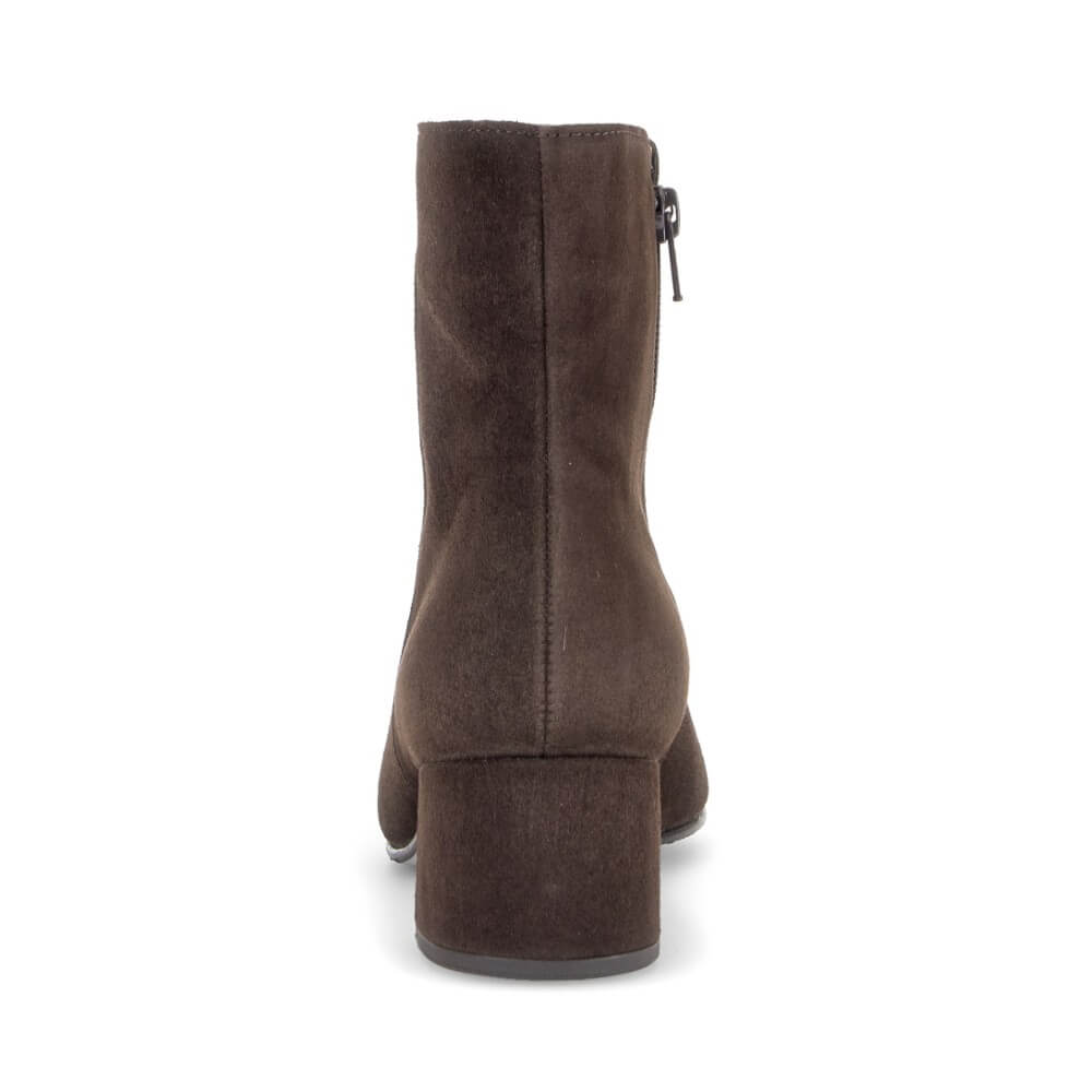 Gabor Abbey 8036.01 Mocca Brown Suede Ankle Boots