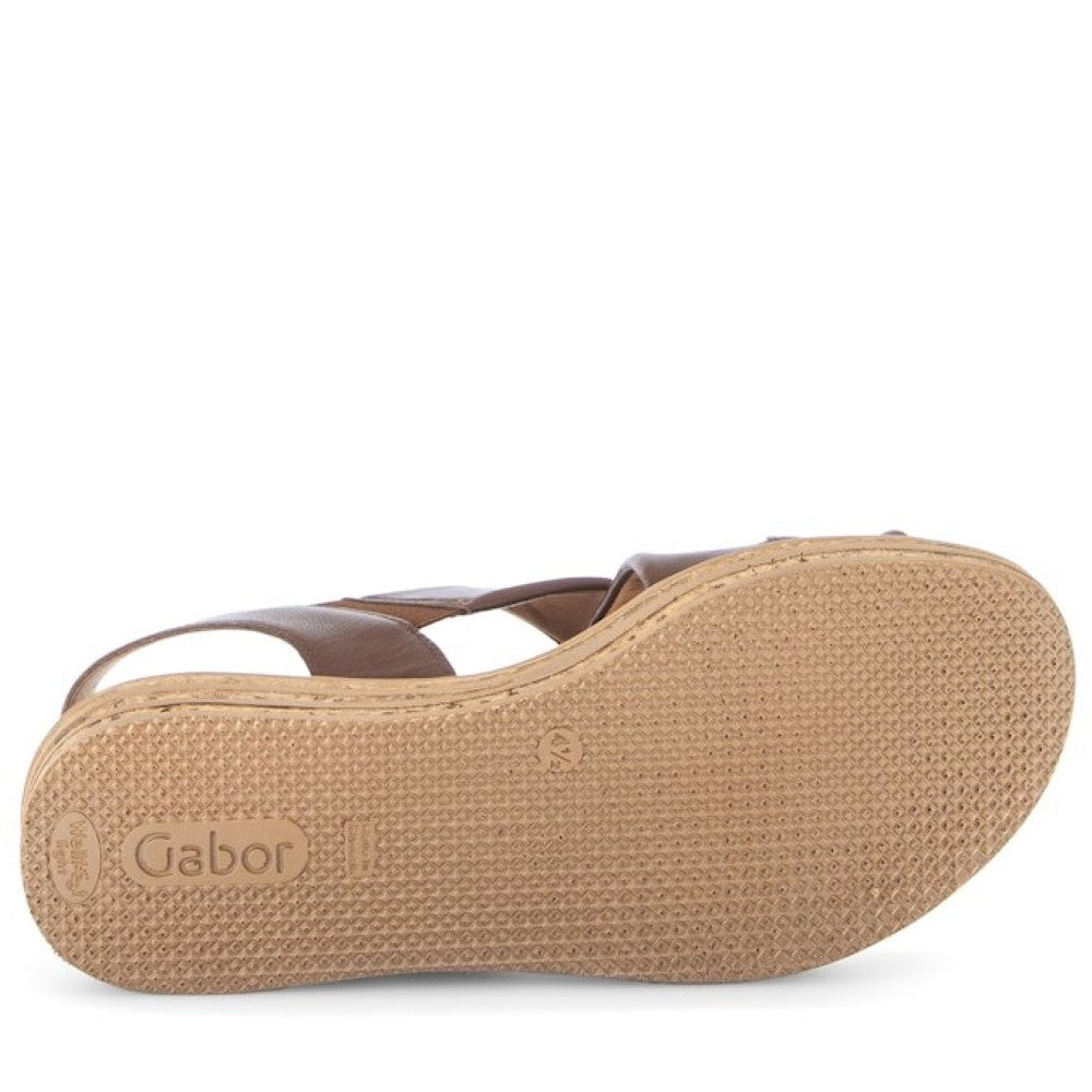 Gabor Auckland 84.556 Leather Sandal Cognac