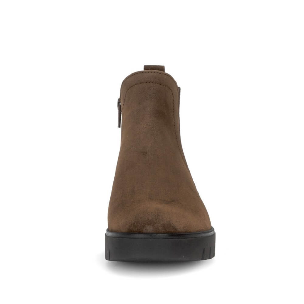 Gabor Dublin 8015.01 Whiskey Suede H-Fit Ankle Boot