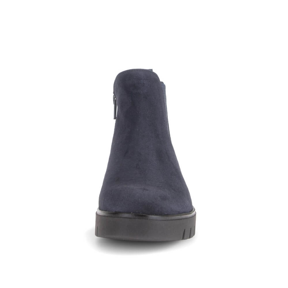Gabor Dublin 8015.01 Navy Suede H-Fit Ankle Boot