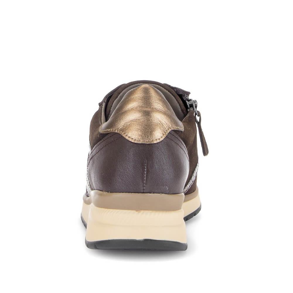 Gabor Effect 6020.01 Mocca Brown Trainer K-Fit Extra Wide