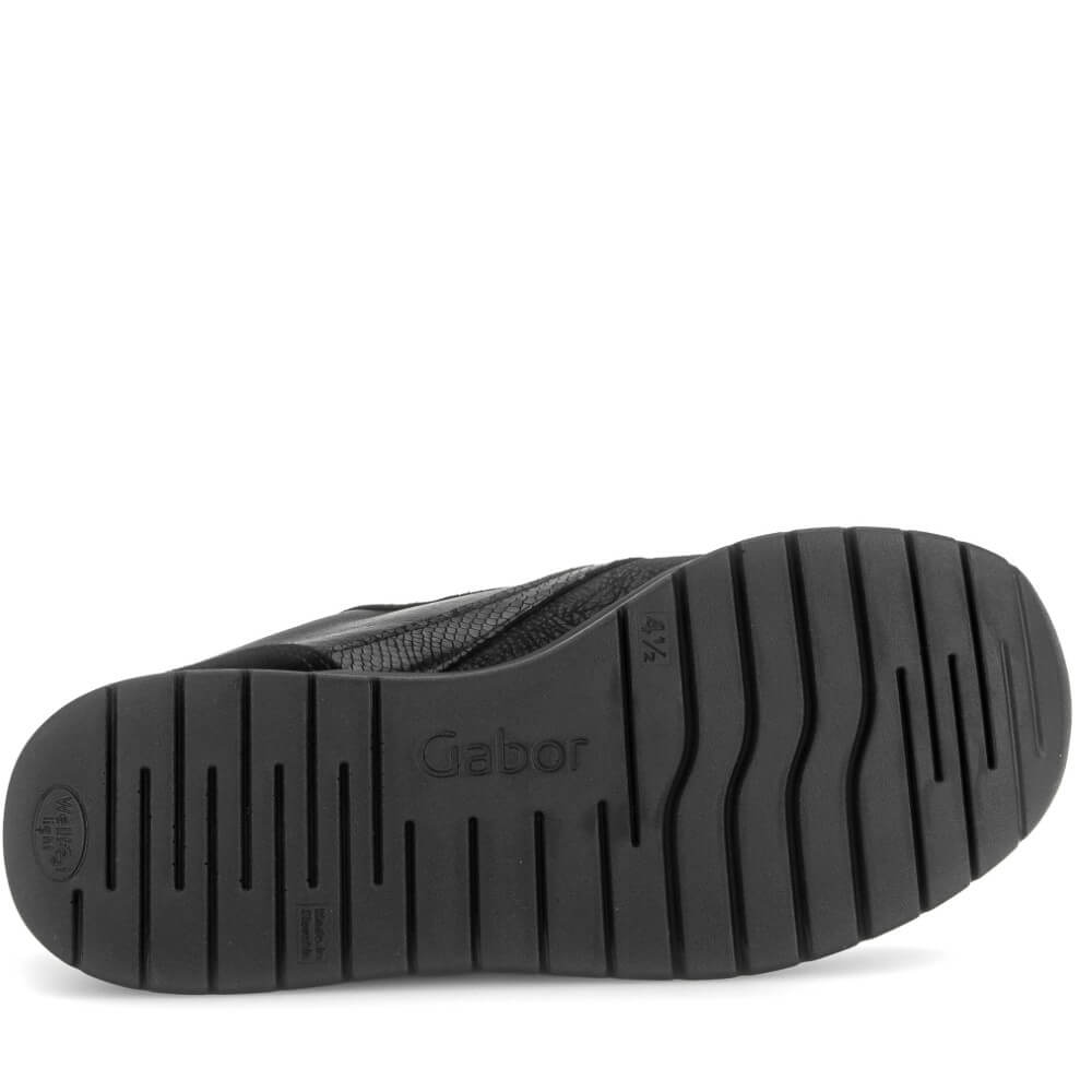 Gabor Egypt 6020.02 Black Stretch K-Fit Extra Wide