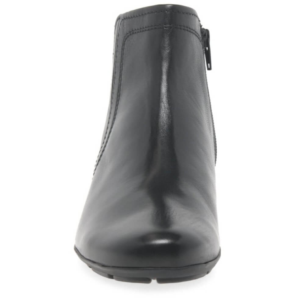 Black leather ankle boot Gabor Heritage 75.638 Leather Ankle Boots