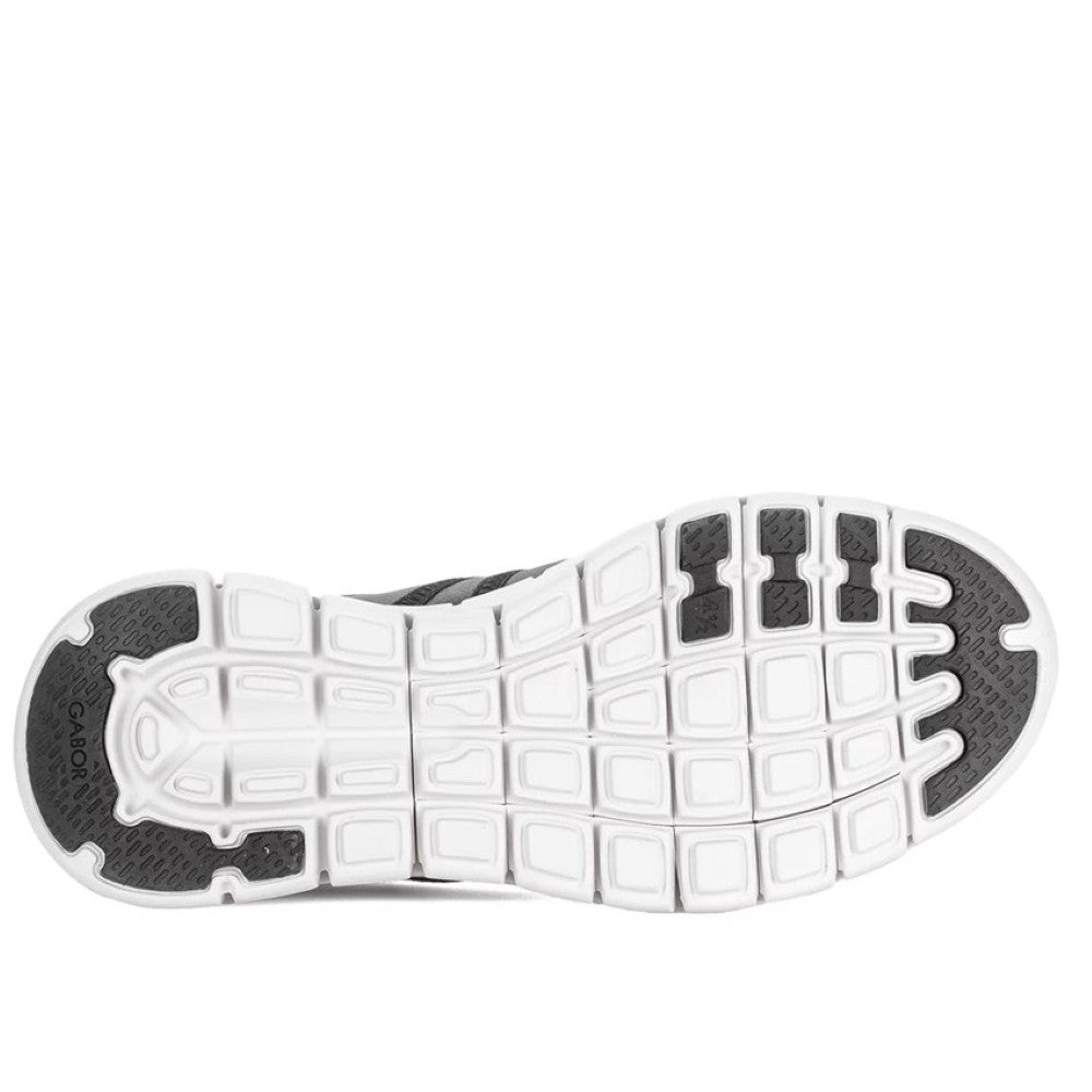 Gabor Imola 83.255 Black Leather Trainer