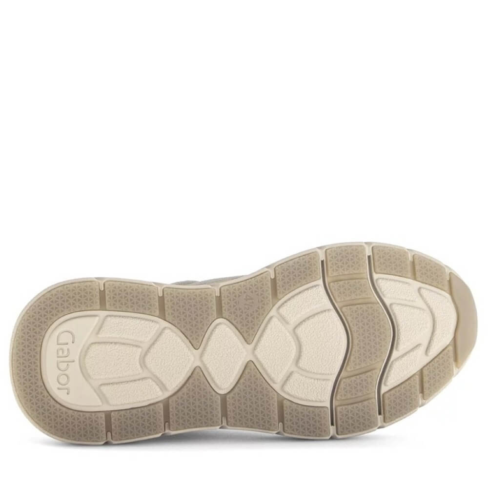 Gabor Romance Leather Trainer 73.373 Olive Green