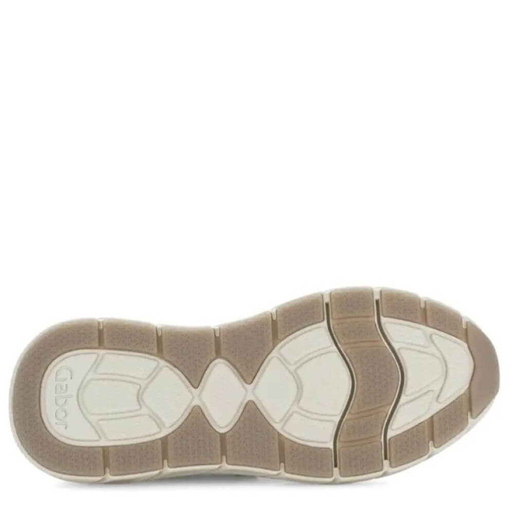 Gabor Romance Leather Trainer 73.373 Chocolate Brown
