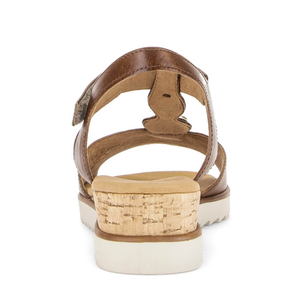 Gabor Rookie 82.754 Leather Sandal Camel