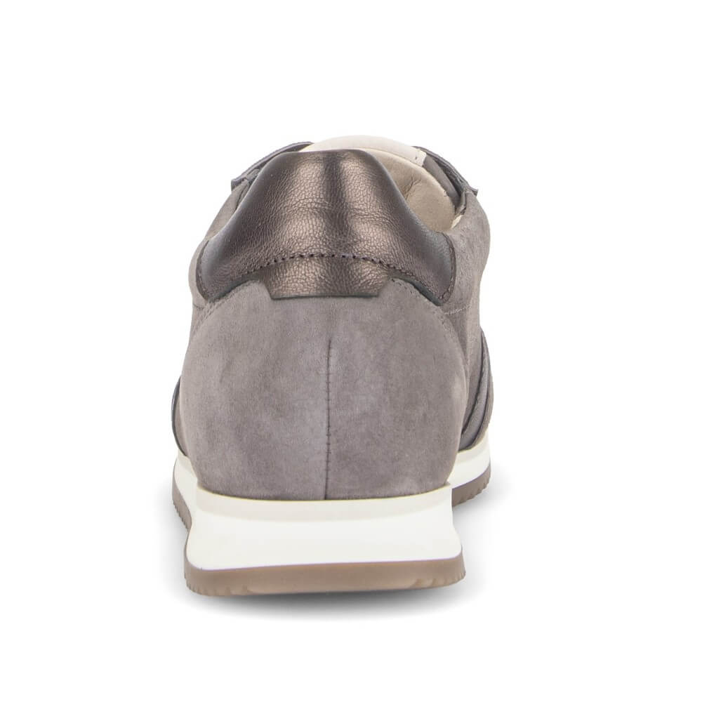 Gabor Spot 6025.02 Taupe Suede Trainers