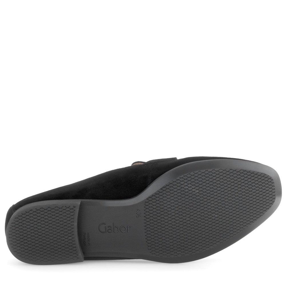 Gabor Breanne Loafer 75.273 -Black Suede