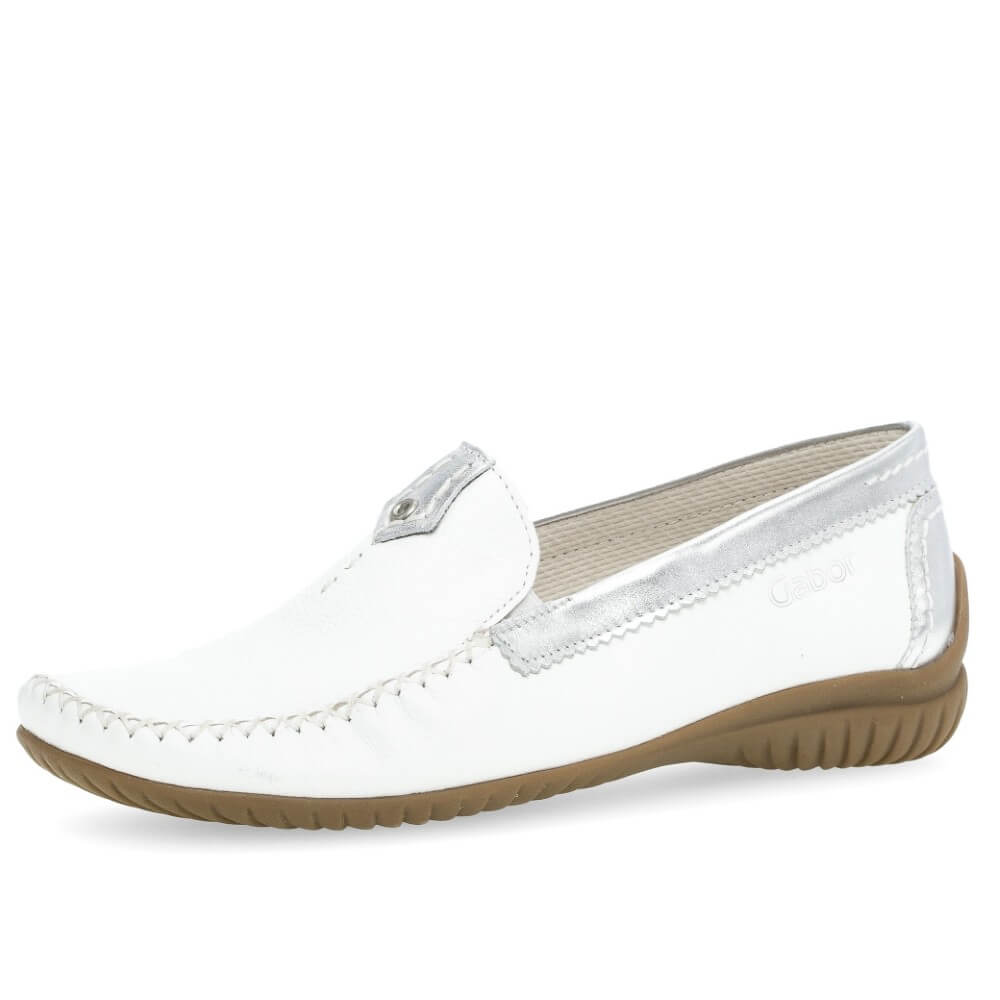 Gabor California Slip-on 26.090-WHITE SILVER