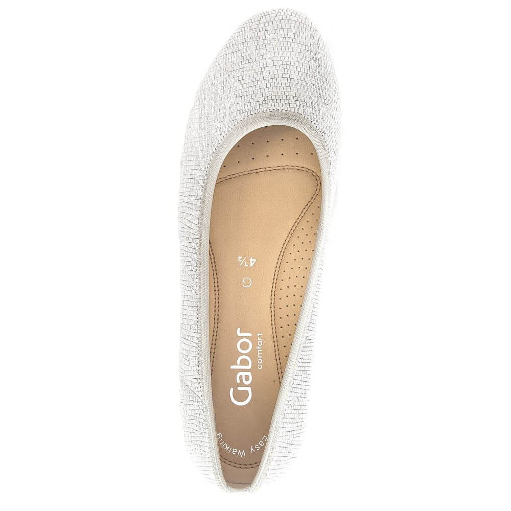Gabor Epworth Wedge 62.641 GABOR-WHITE GOLD