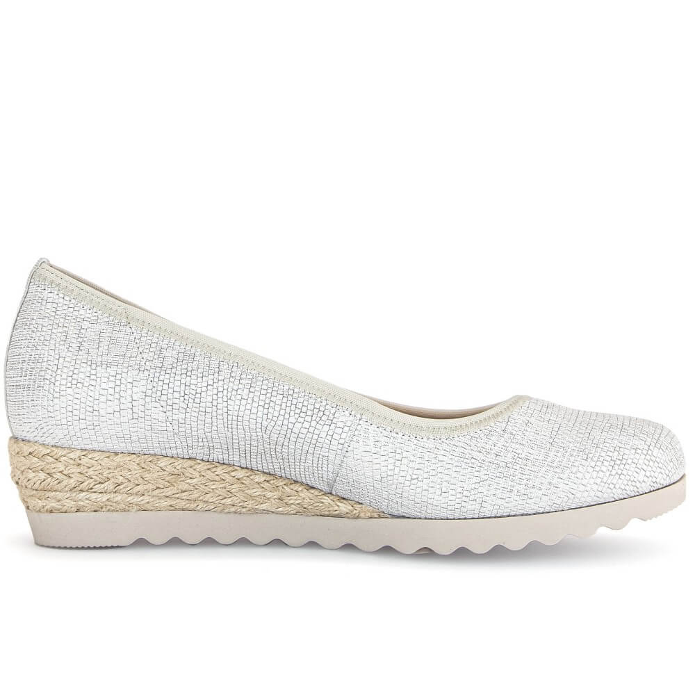 Gabor Epworth Wedge 62.641 GABOR-WHITE GOLD