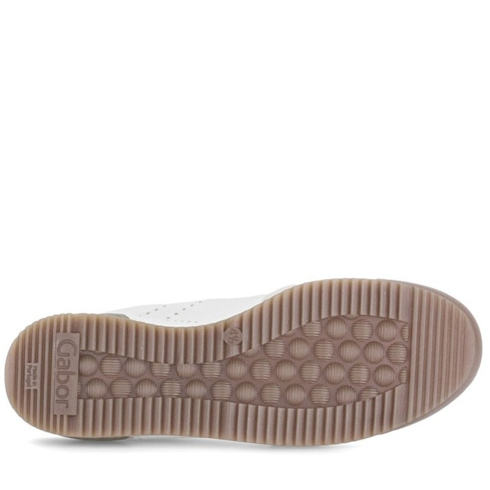 Gabor Novice 83.432 Leather Retro Lace-up Off White, Olive, Lemon