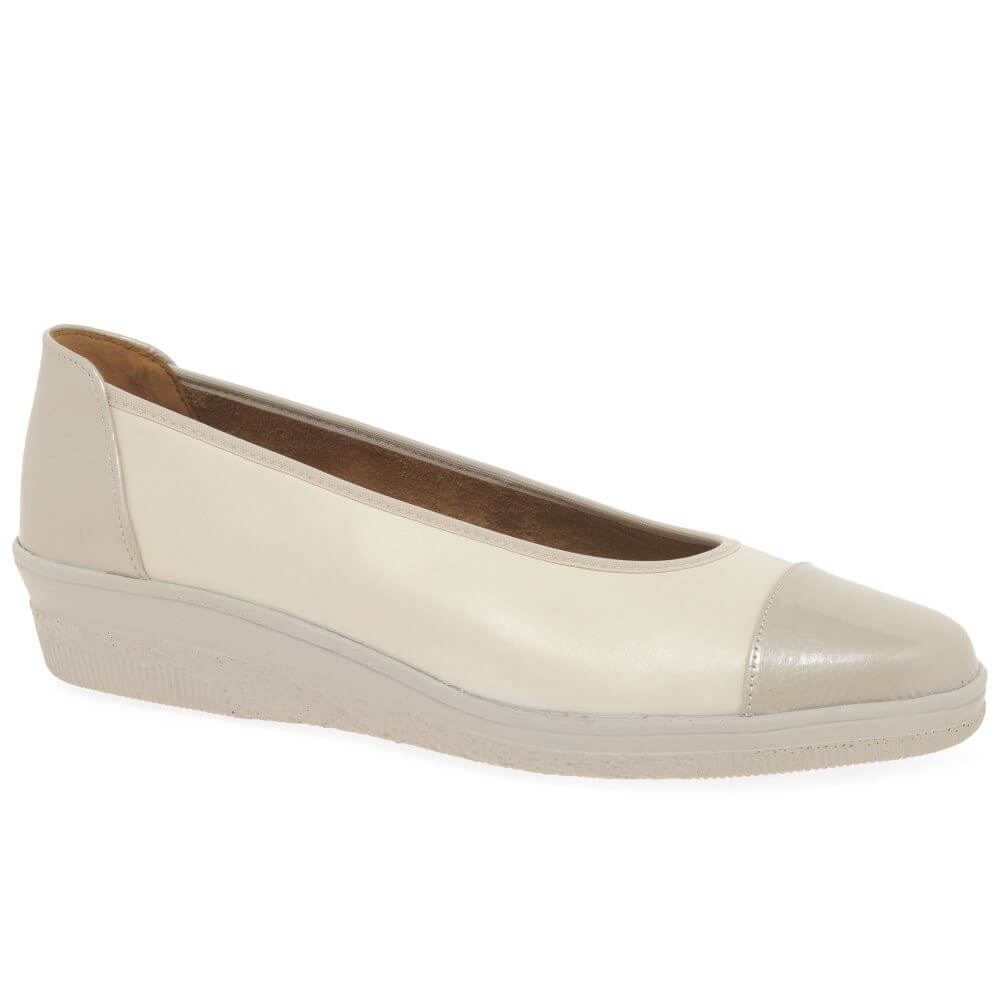Gabor Petunia 86.042 Leather Pumps Beige, Ivory