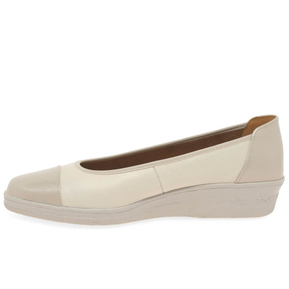 Gabor Petunia 86.042 Leather Pumps Beige, Ivory