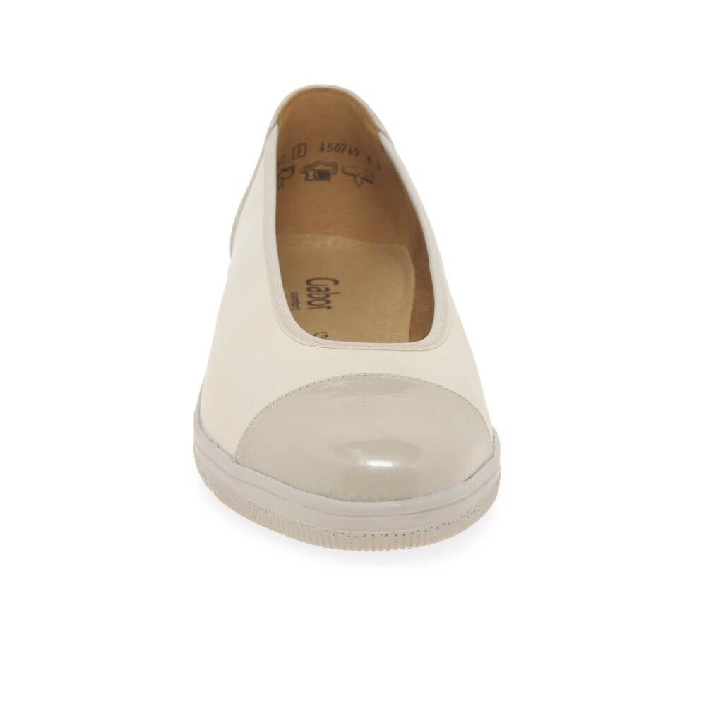 Gabor Petunia 86.042 Leather Pumps Beige, Ivory