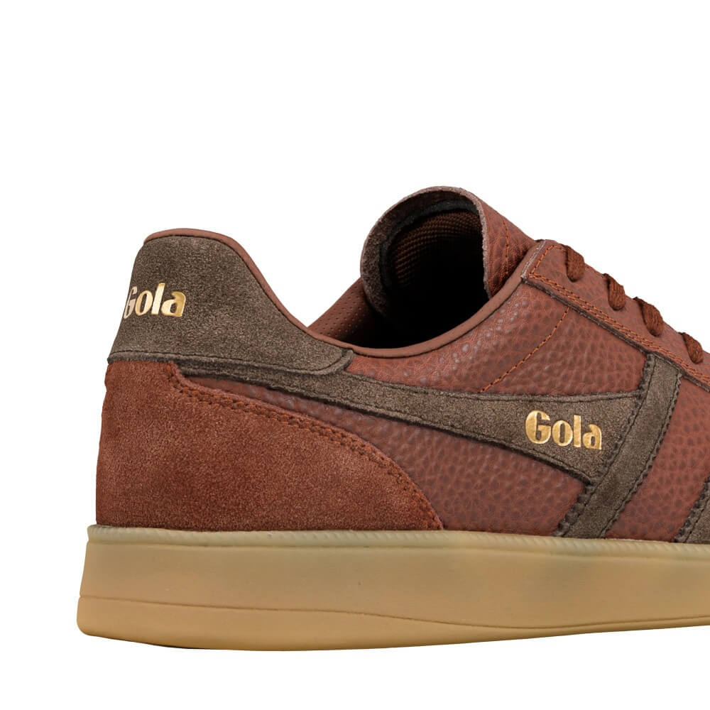 Gola Classics Men's Viper Serra Trainers Cognac Pebble/Dark Brown/Gum