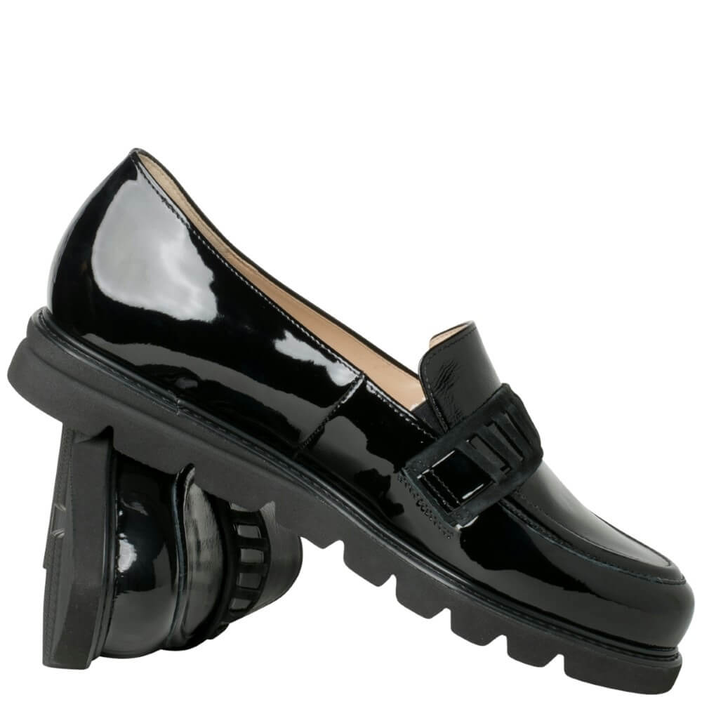 Hassia 8-30 1556 Pisa Slip-on-BLACK