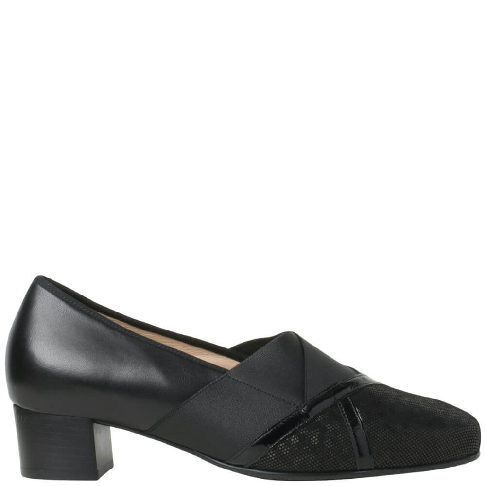 Hassia 8-30 3336 Evelyn Extra Wide J-Fit-BLACK