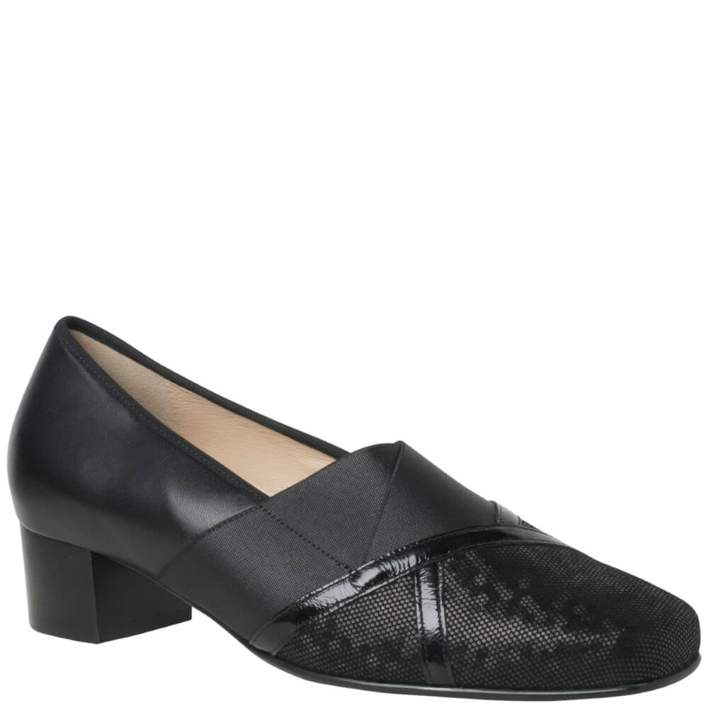 Hassia 8-30 3336 Evelyn Extra Wide J-Fit-BLACK