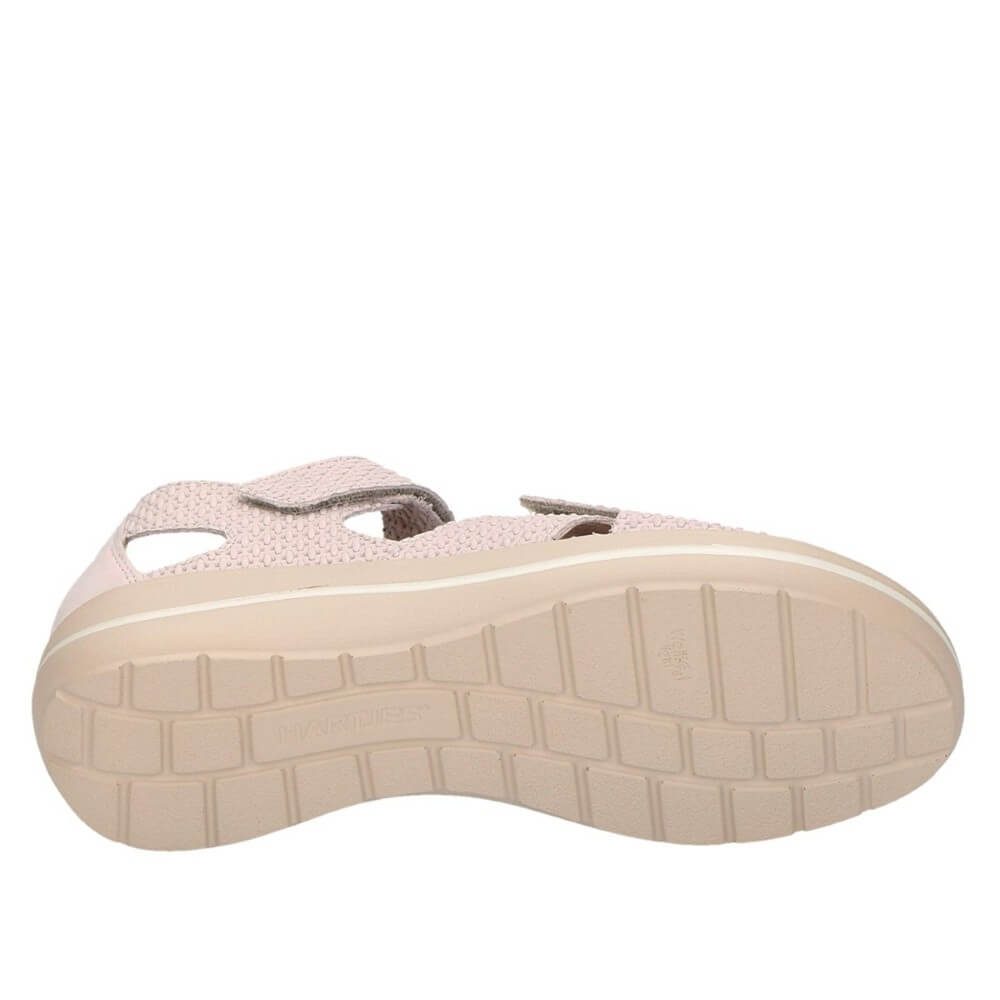 Hartjes 132.2101 Pop Velcro Leather Sandal-ROSE