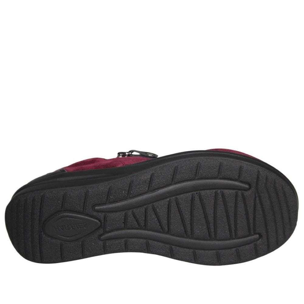 Hartjes 262.2518 Extra wide M Fit-Aubergine Suede