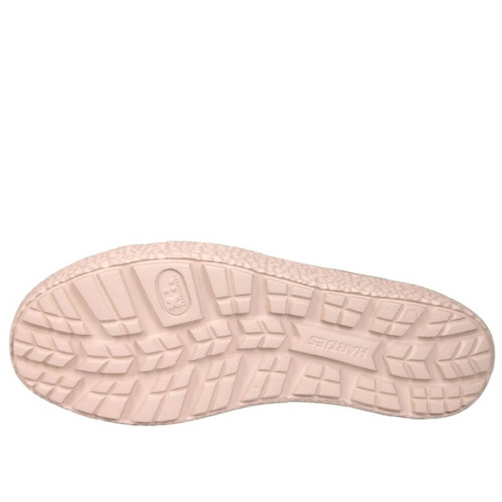 Red sneaker with patterned laces on a white background Hartjes Phil 162.1401 H-Fit Lace-up Red