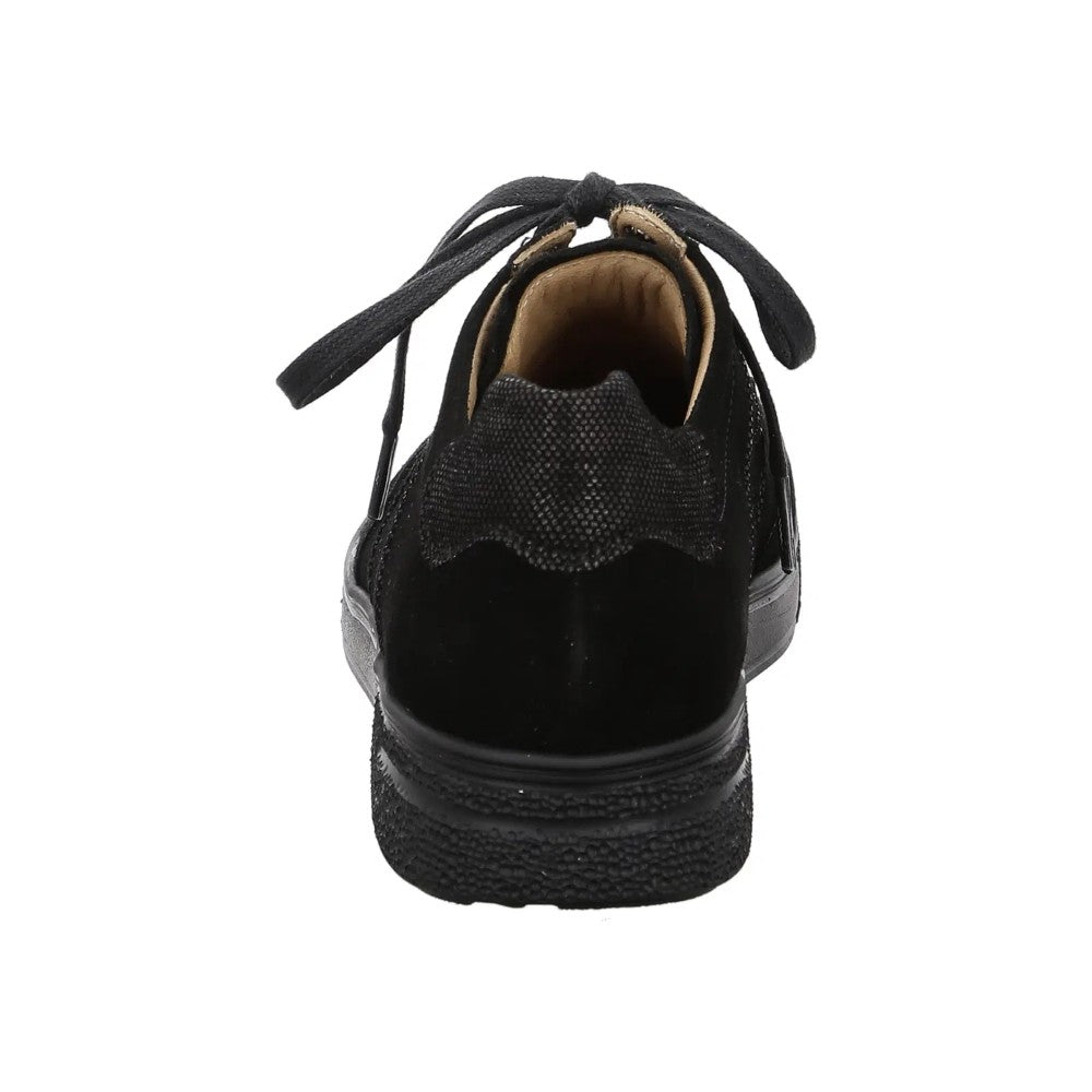 Hartjes Sophie 162.2702 Black Suede Lace-up H-Fit