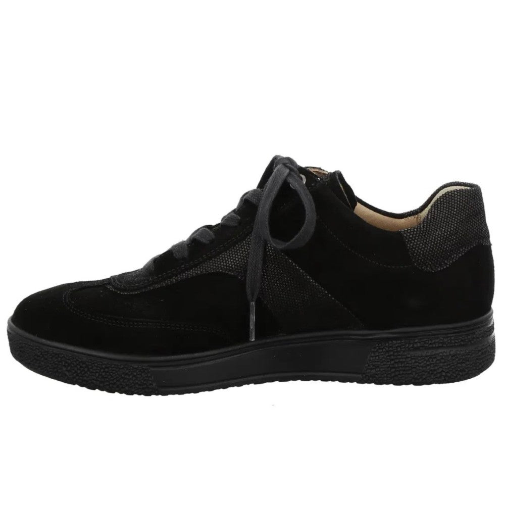 Hartjes Sophie 162.2702 Black Suede Lace-up H-Fit
