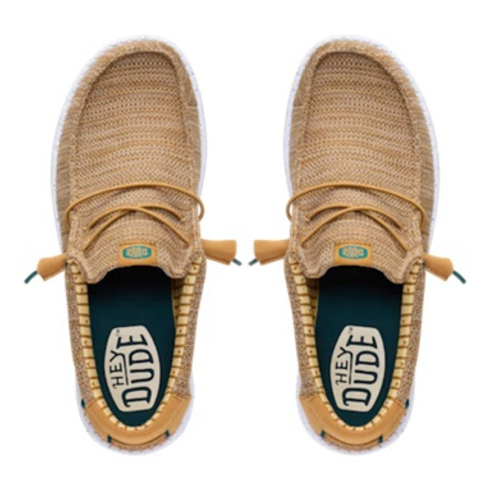 HeyDude Wally Stretch Sox 41898 Bone Brown Multi