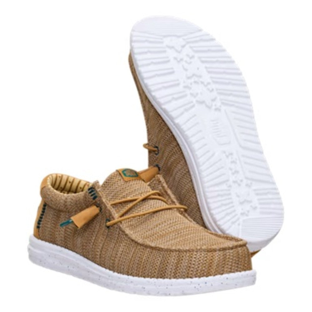 HeyDude Wally Stretch Sox 41898 Bone Brown Multi