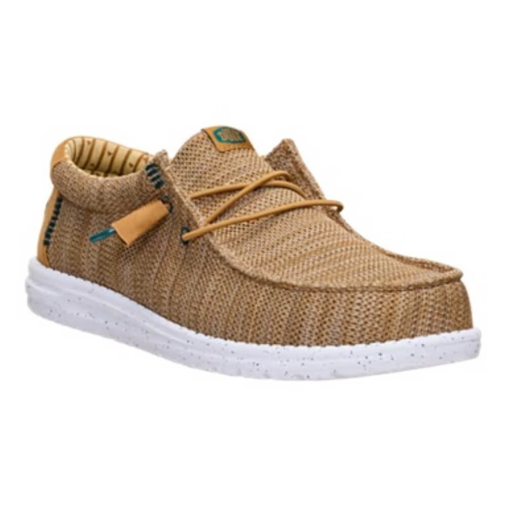 HeyDude Wally Stretch Sox 41898 Bone Brown Multi